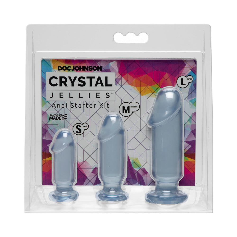 Crystal Jellies  Anal Starter Kit Clear