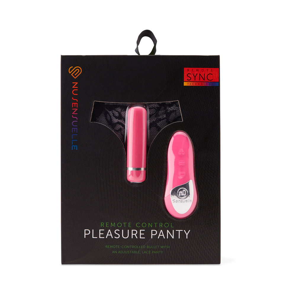 Nu Sensuelle Remote Control Pleasure Panty Pink - Fantasies Boutique