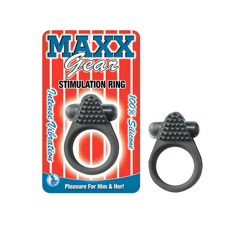 Maxx Gear Stimulation Ring Black - Fantasies Boutique
