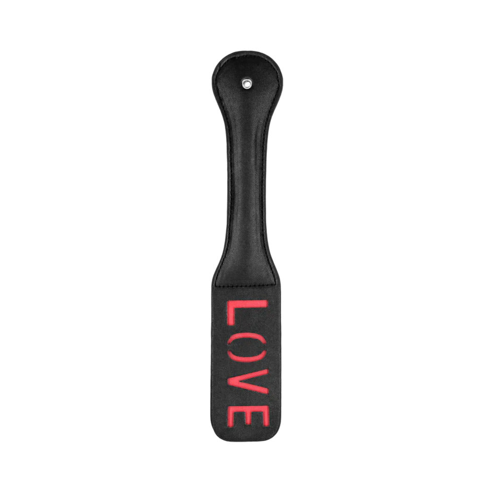 Ouch! 'Love' Paddle Black - Fantasies Boutique