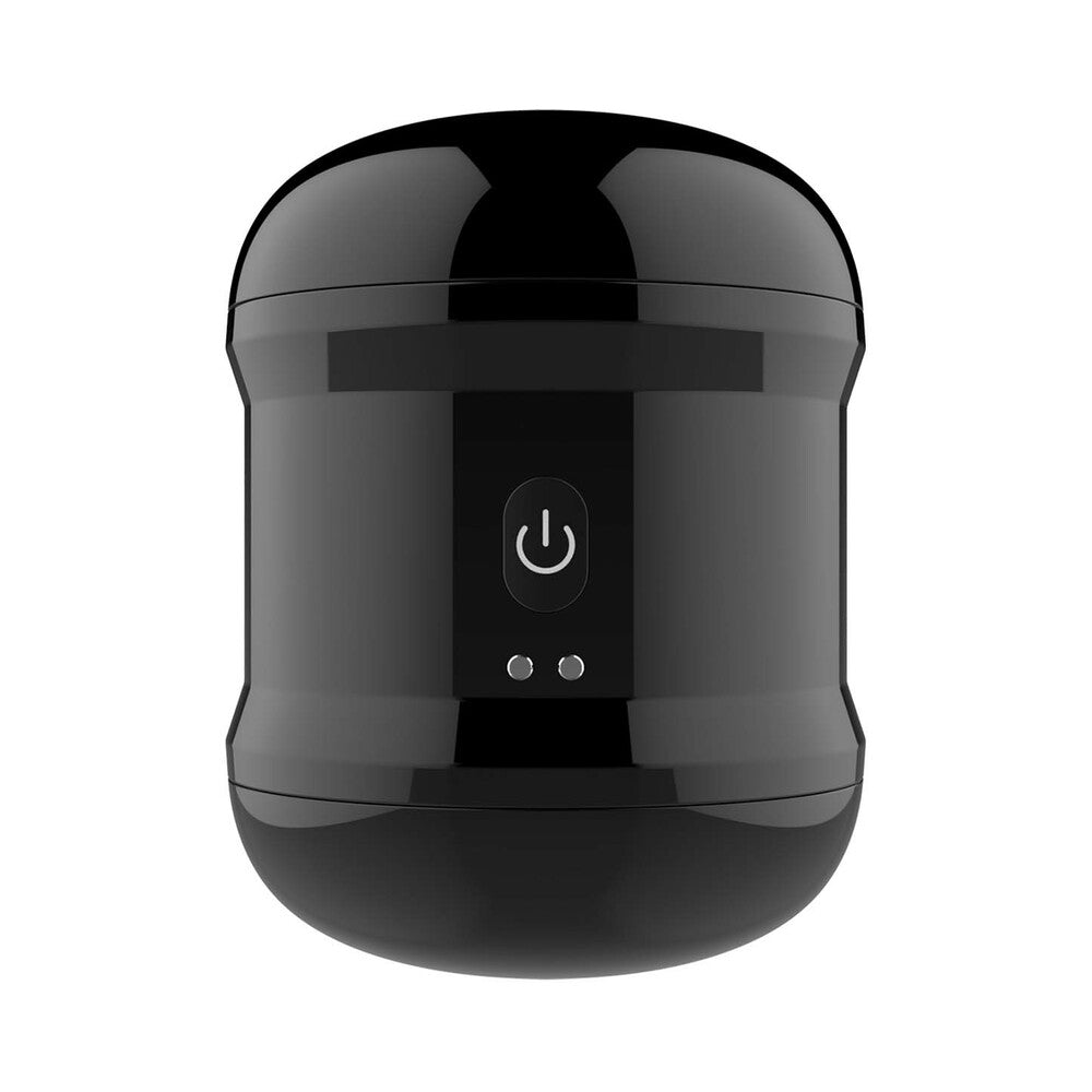 Nasstoys Dynamo Rechargeable Vibrating Masturbator Cylinder Black - Fantasies Boutique