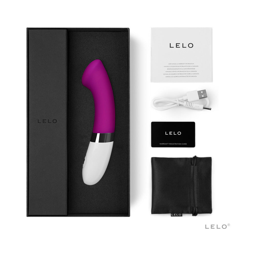 LELO GIGI 2 Rechargeable G-Spot Vibrator Deep Rose - Fantasies Boutique