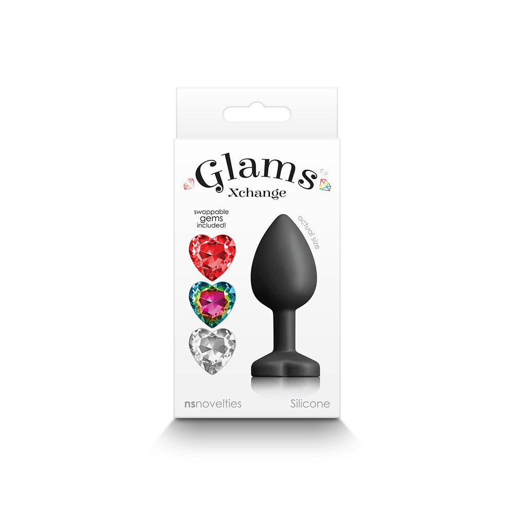 Glams Xchange Heart Anal Plug Small - Fantasies Boutique
