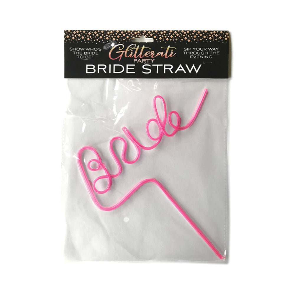 Glitterati Party Bride Straw Pink - Fantasies Boutique