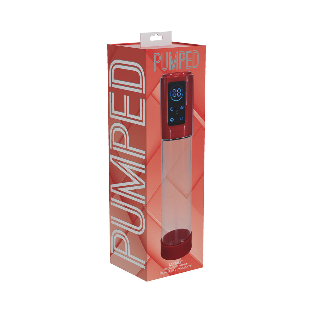 PUMPED MegaLift Automatic Waterproof Metallic Red