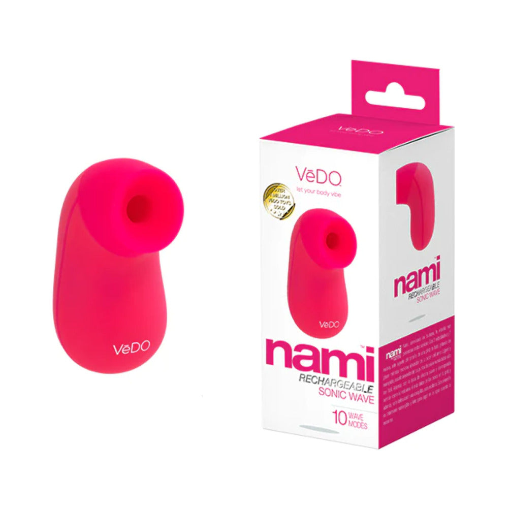 Vedo Nami Rechargeable Sonic Vibe Foxy Pink - Fantasies Boutique