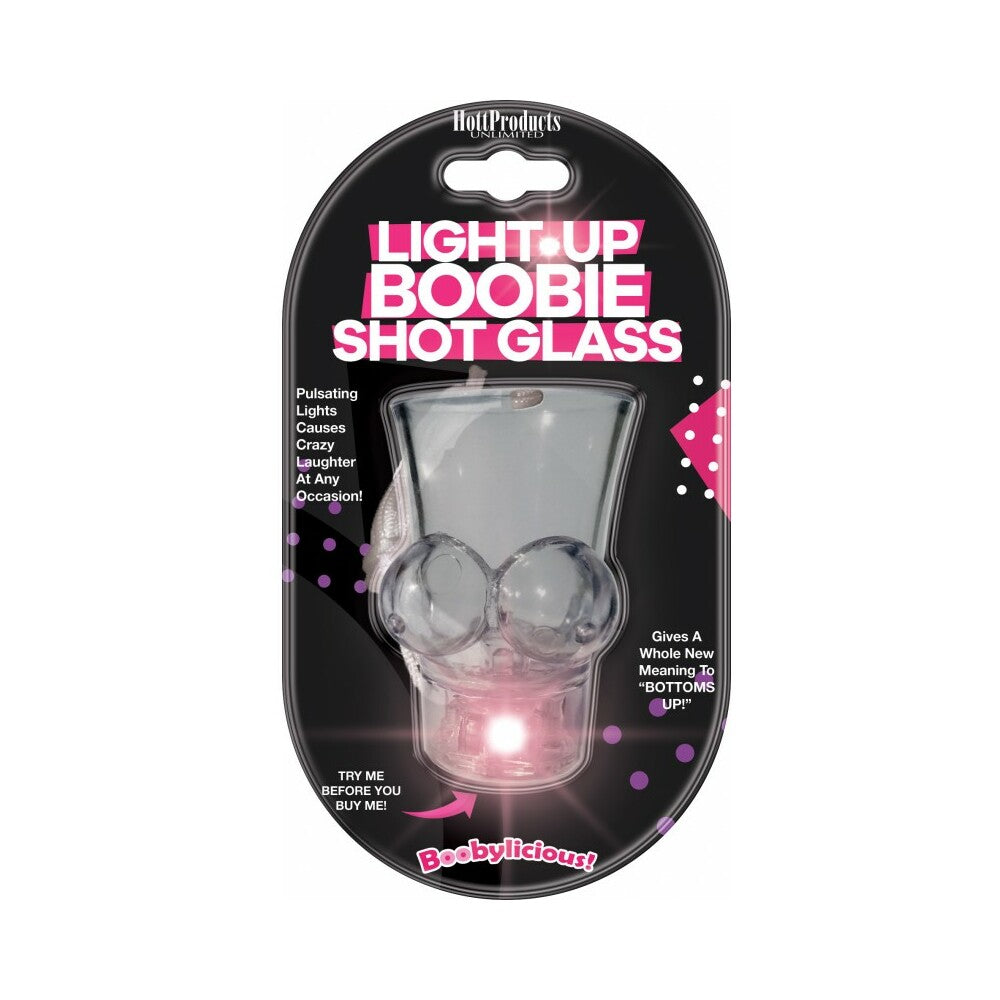 Light Up Boobie Shot Glass With String - Fantasies Boutique