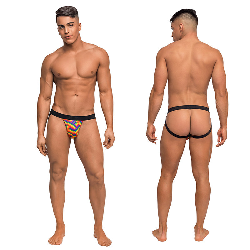 Male Power Pride Fest Jock Print L/XL - Fantasies Boutique