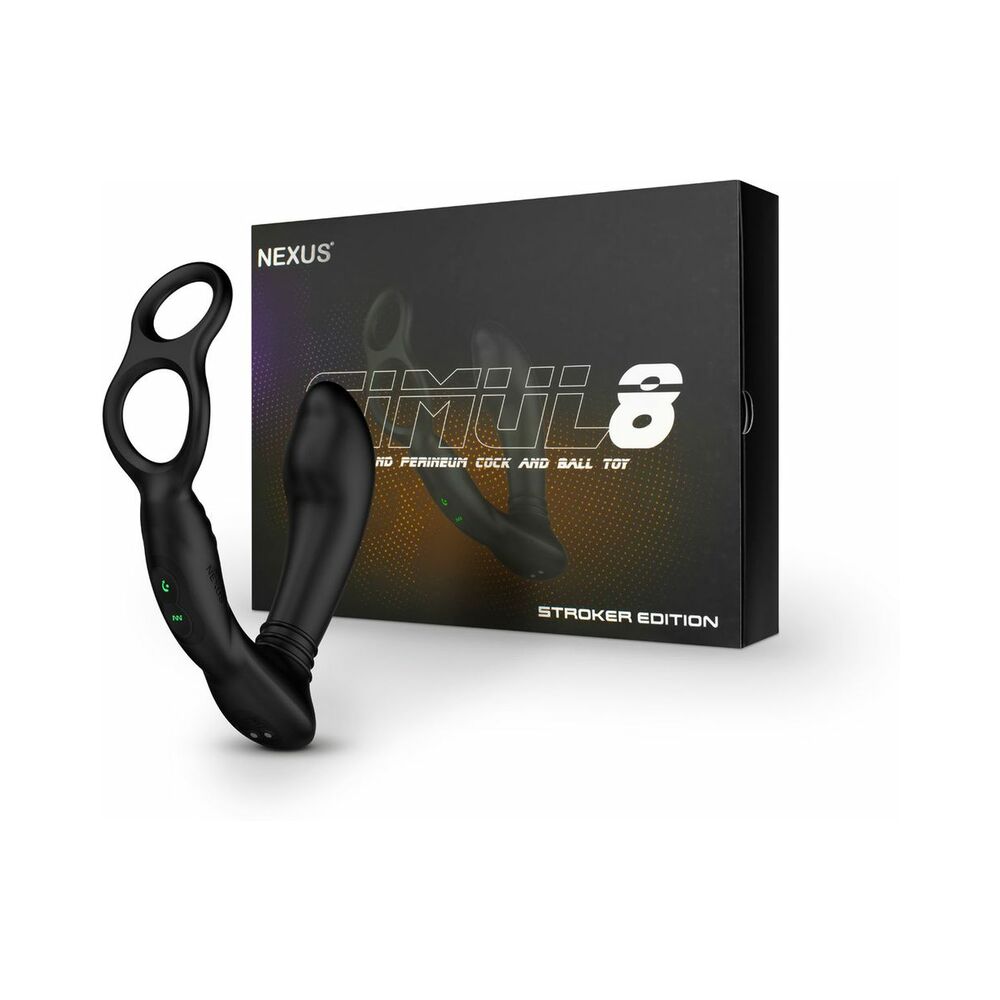 Nexus Simul8 Stroker Edition Silicone Black - Fantasies Boutique