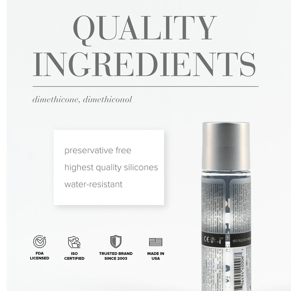 JO Premium Original Silicone-Based Lubricant 2 oz. - Fantasies Boutique