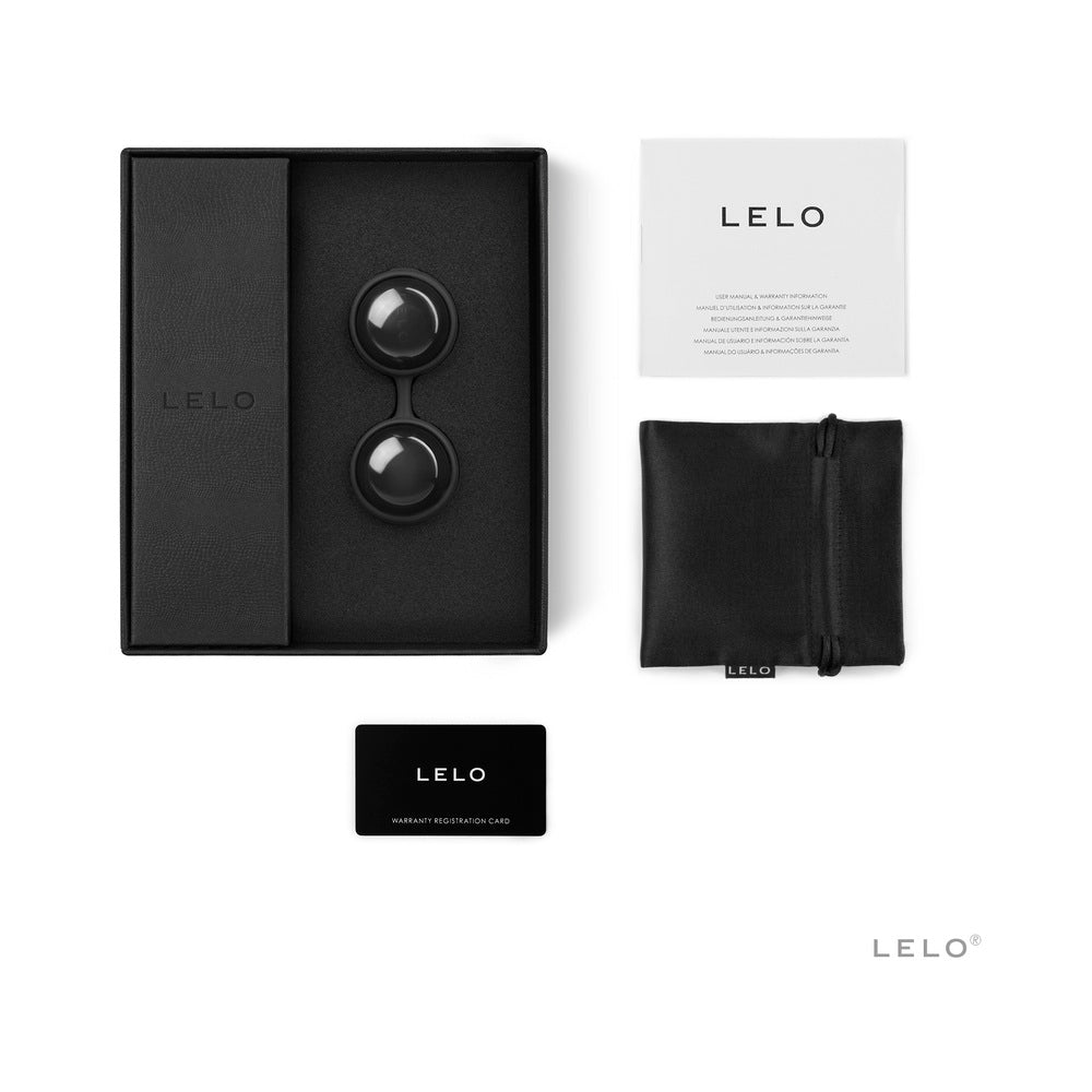 LELO BEADS Noir Kegel Balls Set Black - Fantasies Boutique