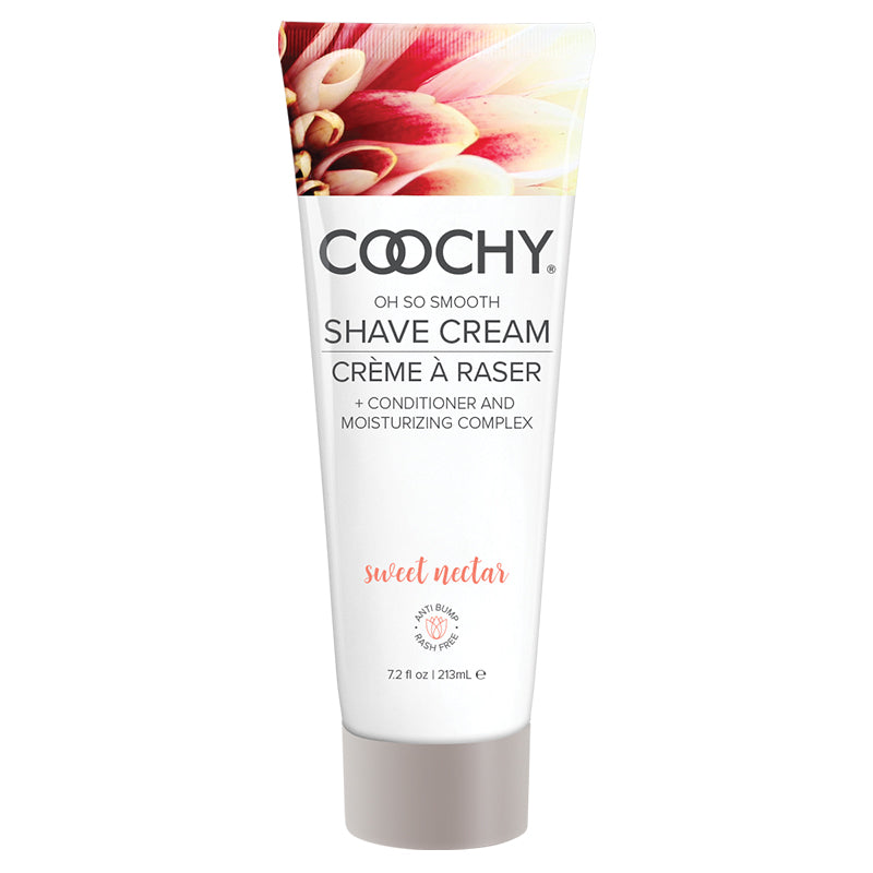 Coochy Shave Cream Sweet Nectar 7.2 fl.oz - Fantasies Boutique
