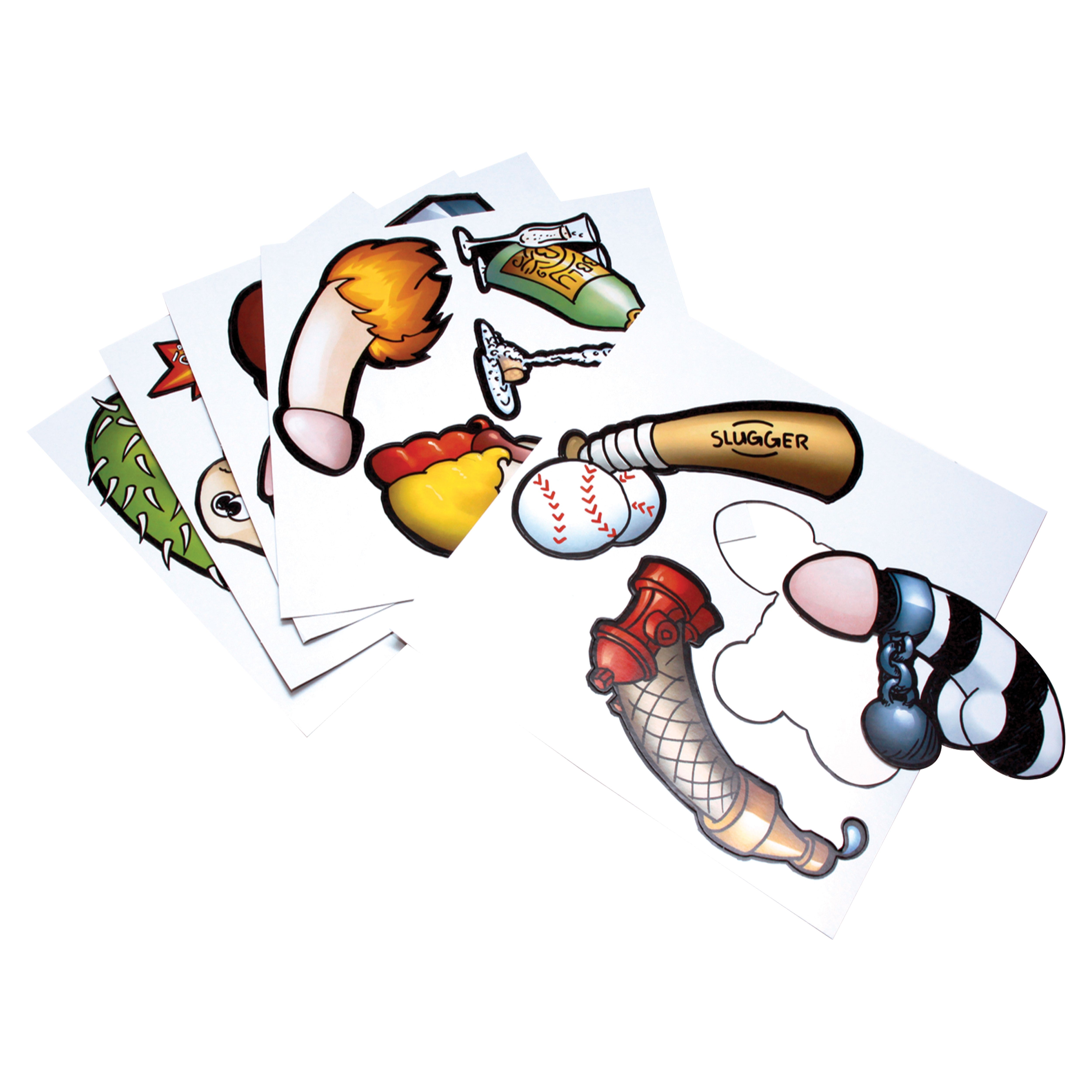 Sportsheets Naughty Night Out Pin The Cock On The Jock Game - Fantasies Boutique