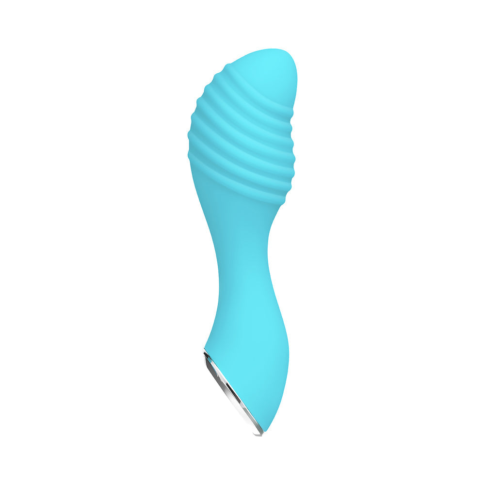 Evolved Little Dipper Rechargeable Silicone Vibrator Blue - Fantasies Boutique