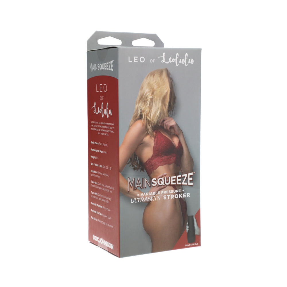 Main Squeeze - Leo of Leolulu  -  ULTRASKYN Stroker - Pussy Vanilla - Fantasies Boutique