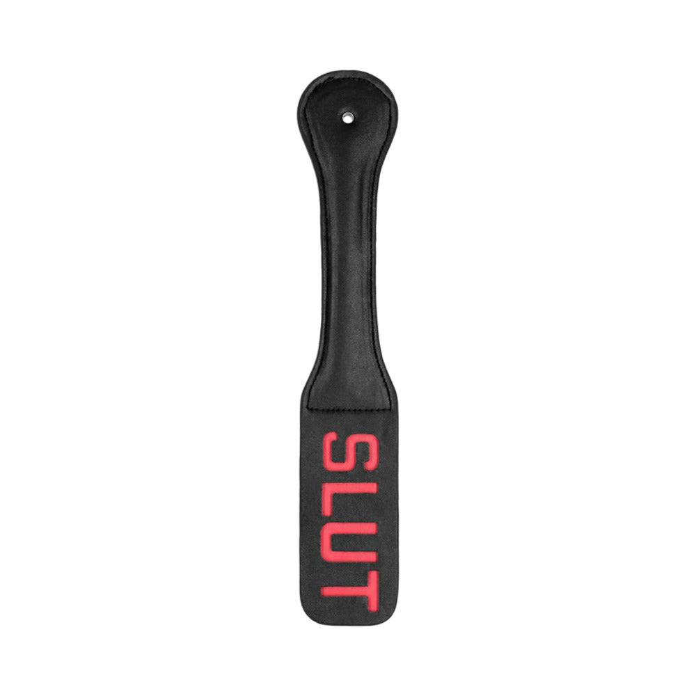Ouch! 'Slut' Paddle Black - Fantasies Boutique