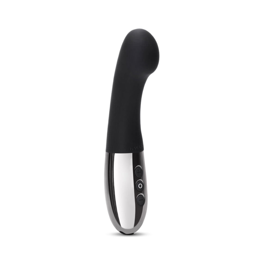 Le Wand Gee Rechargeable Silicone G-Spot Targeting Vibrator Black - Fantasies Boutique