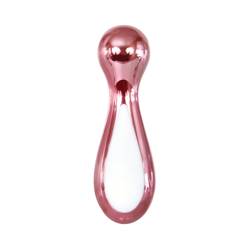 Evolved Starlite Light-Up Rechargeable Chrome Mini Vibrator Pink - Fantasies Boutique