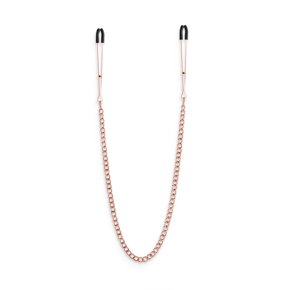 Bound Nipple Clamps DC3 Rose Gold - Fantasies Boutique