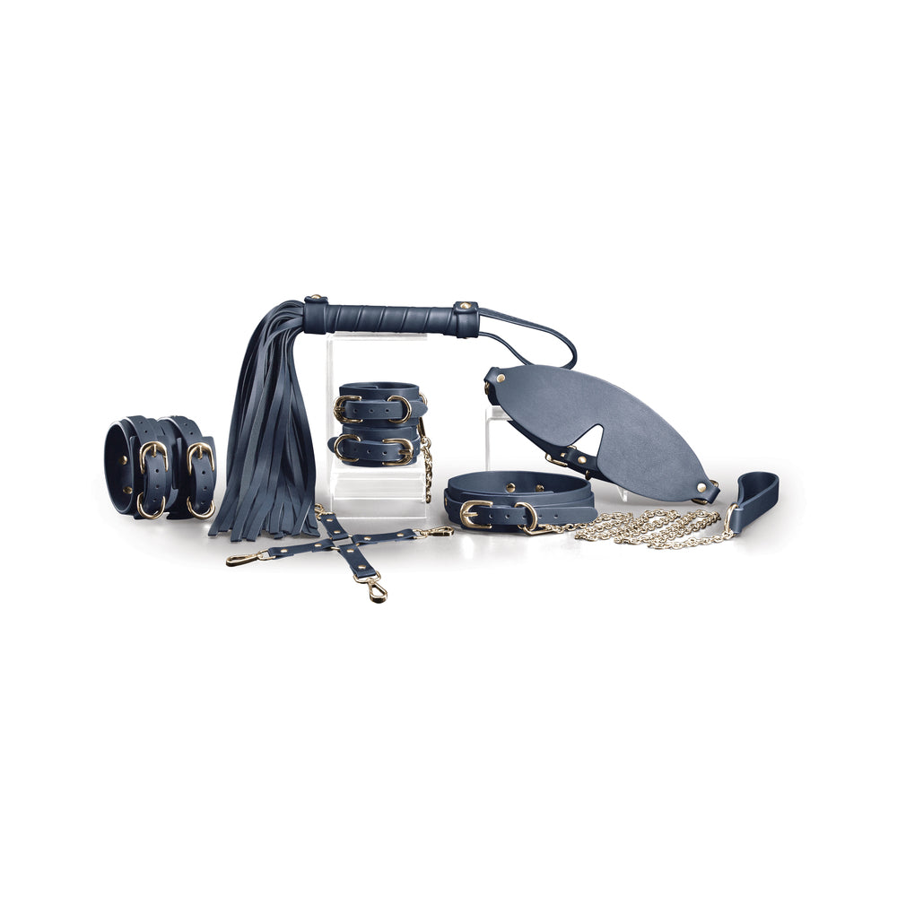 Bondage Couture 6-Piece Collection Blue - Fantasies Boutique