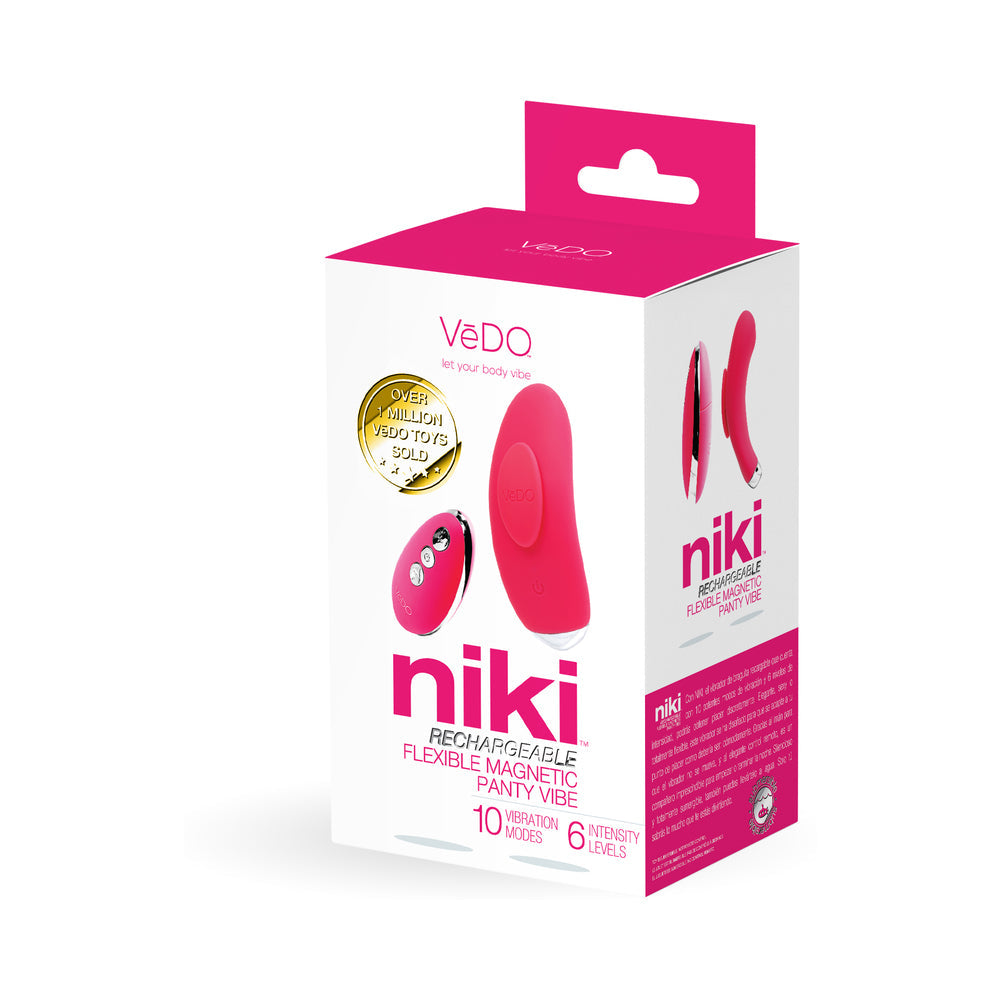 VeDo Niki Rechargeable Panty Vibe Pink - Fantasies Boutique