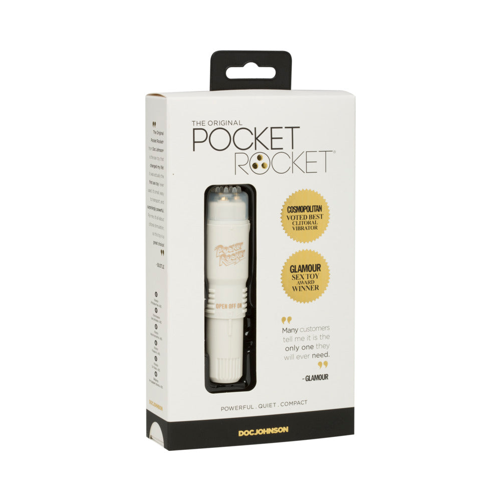 Pocket Rocket Vibe 4in. (Ivory) - Fantasies Boutique