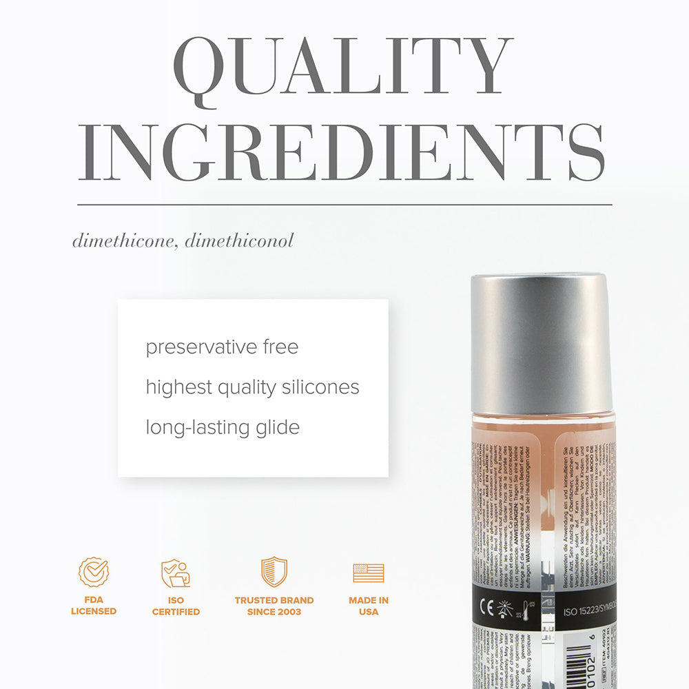 JO Premium Anal Original Silicone-Based Lubricant 2 oz. - Fantasies Boutique