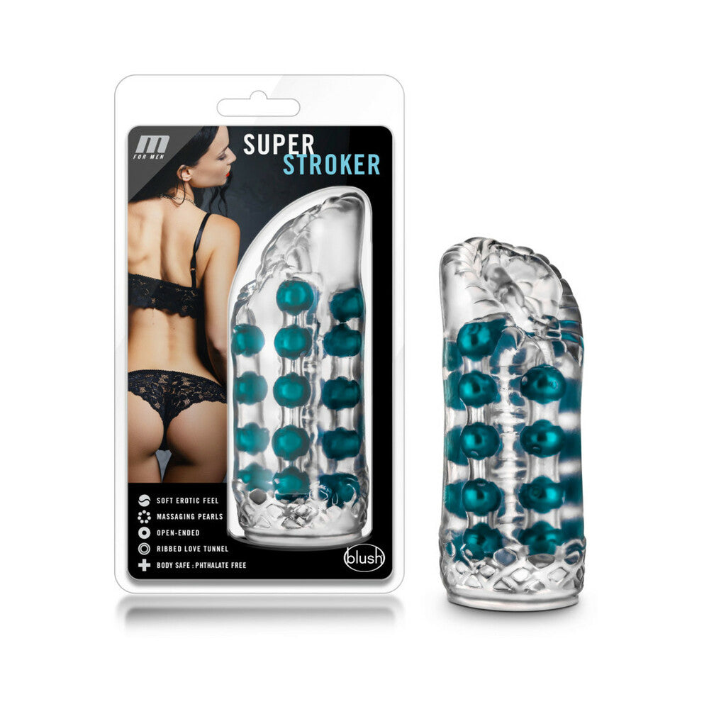 M for Men Super Stroker Vagina Clear - Fantasies Boutique