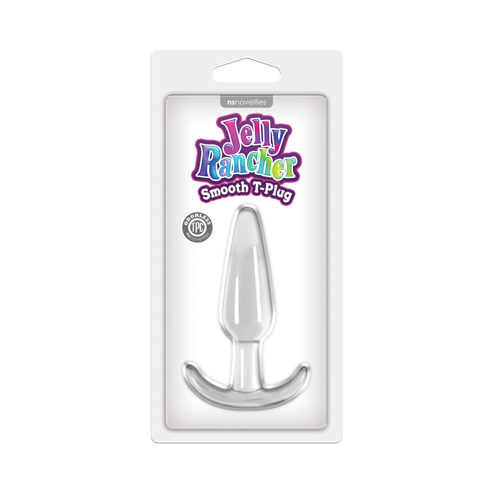 Jelly Rancher Smooth T-Plug Clear - Fantasies Boutique