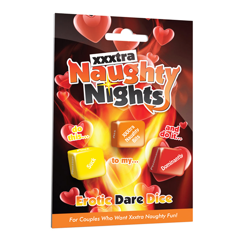 XXXtra Naughty Nights Erotic Dare Dice - Fantasies Boutique