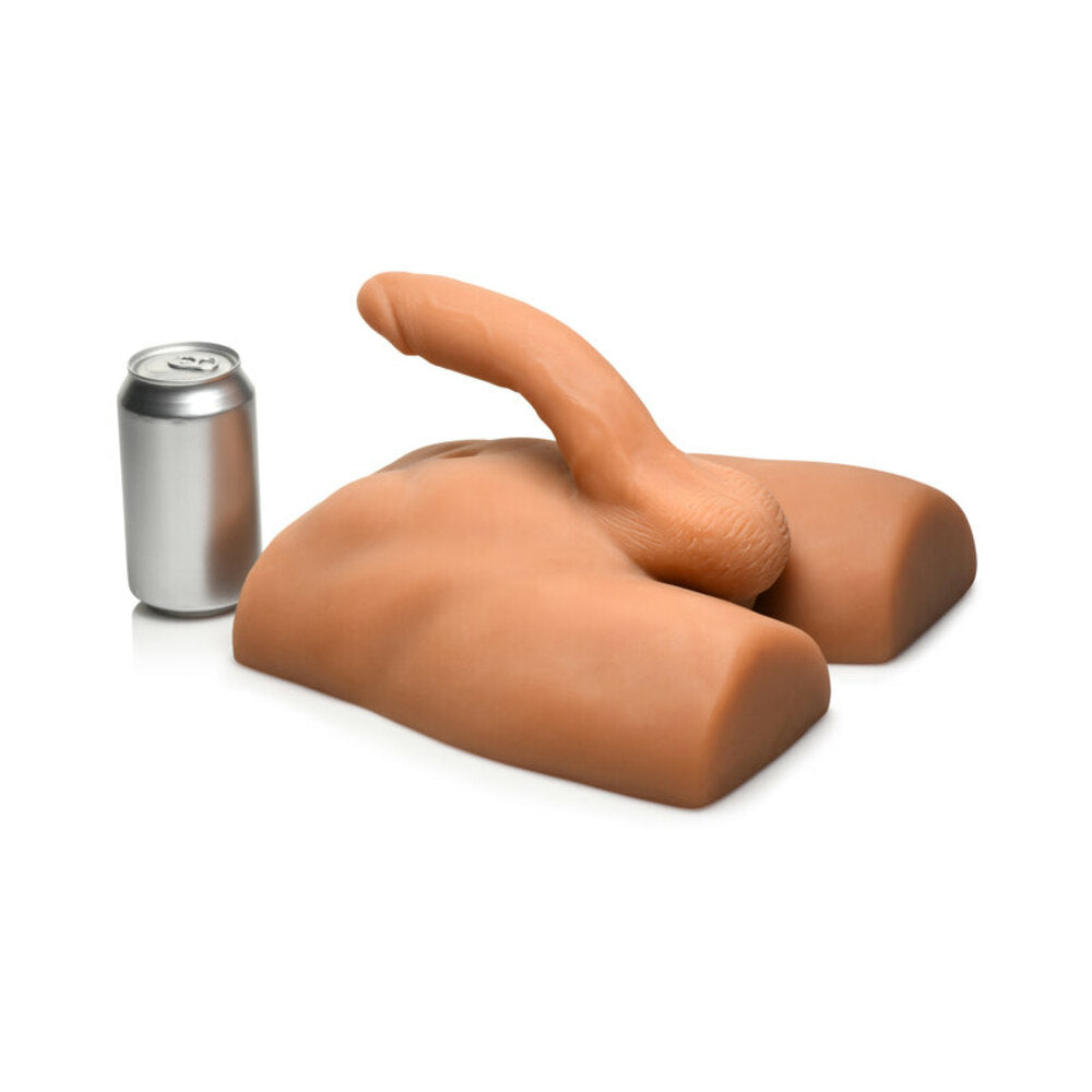 Jock Ass Masturbator with Posable 7 in. Dildo Medium - Fantasies Boutique