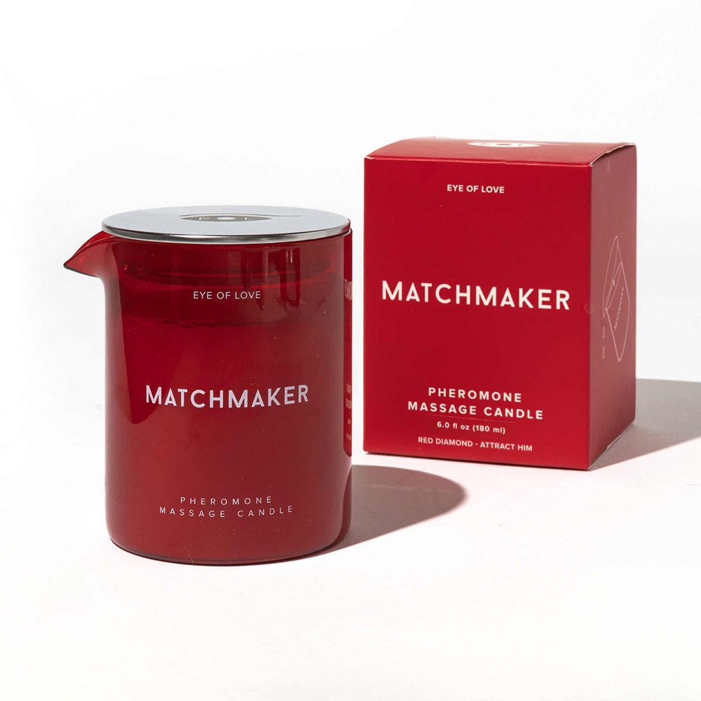 Eye of Love Matchmaker Red Diamond Attract Him Massage Candle - Fantasies Boutique