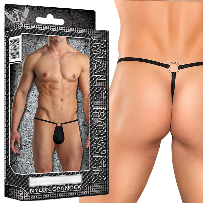 Male Power G-String with Front Ring (One Size) Underwear - Fantasies Boutique