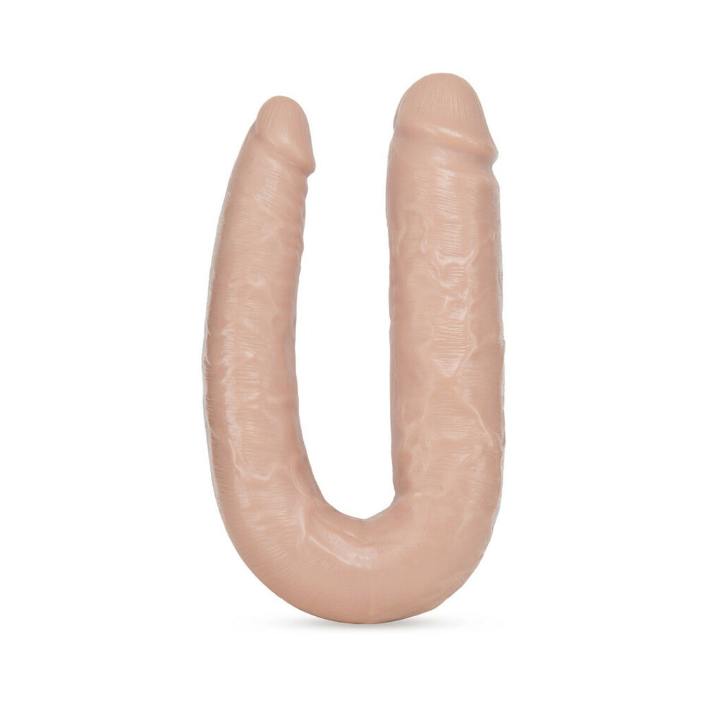 Dr. Skin Dr. Double Realistic 18 in. Dual-Ended Dildo Beige - Fantasies Boutique