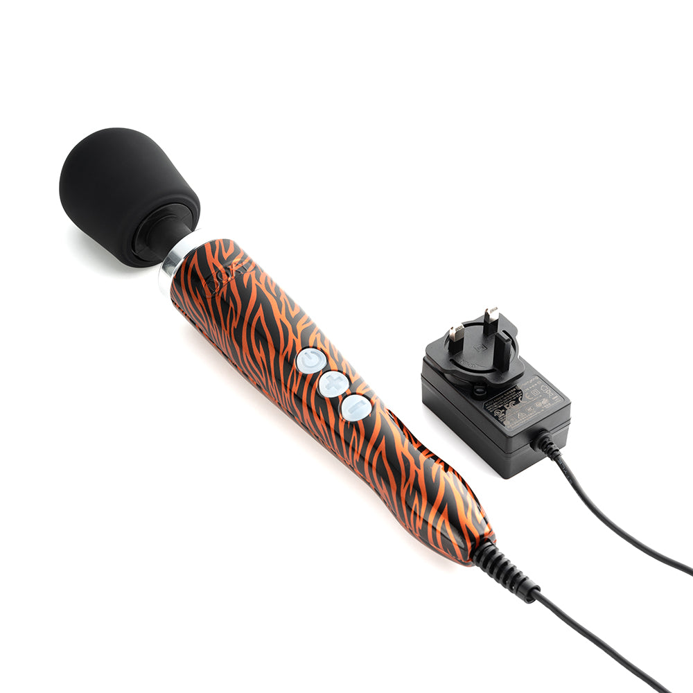 Doxy Die Cast Wand Vibrator Tiger - Fantasies Boutique