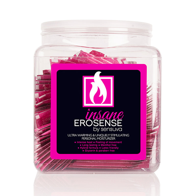 Sensuva Ultra-Stimulating ON Insane Personal Moisturizer 100-Piece Fishbowl