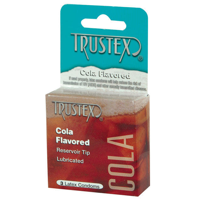 Trustex Flavored Condoms (Cola/3 Pack) - Fantasies Boutique