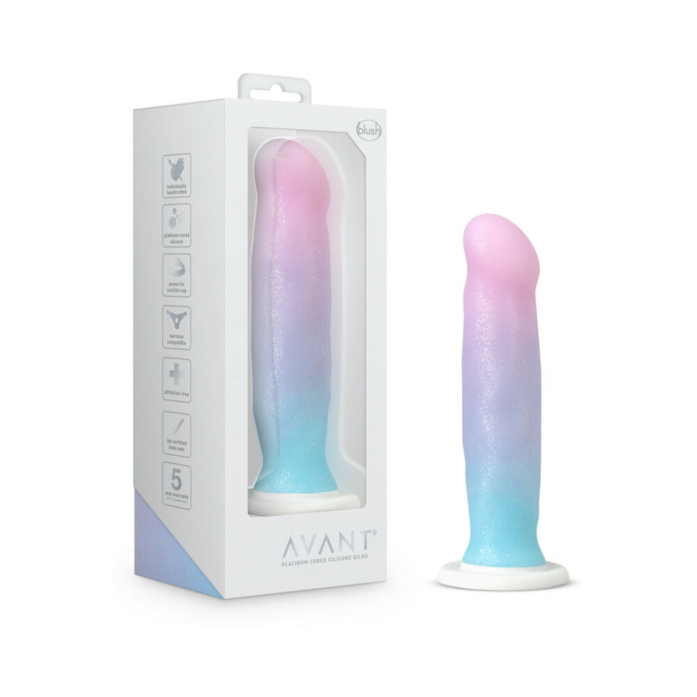 Avant D17 Lucky 8 in. Silicone Dildo - Fantasies Boutique