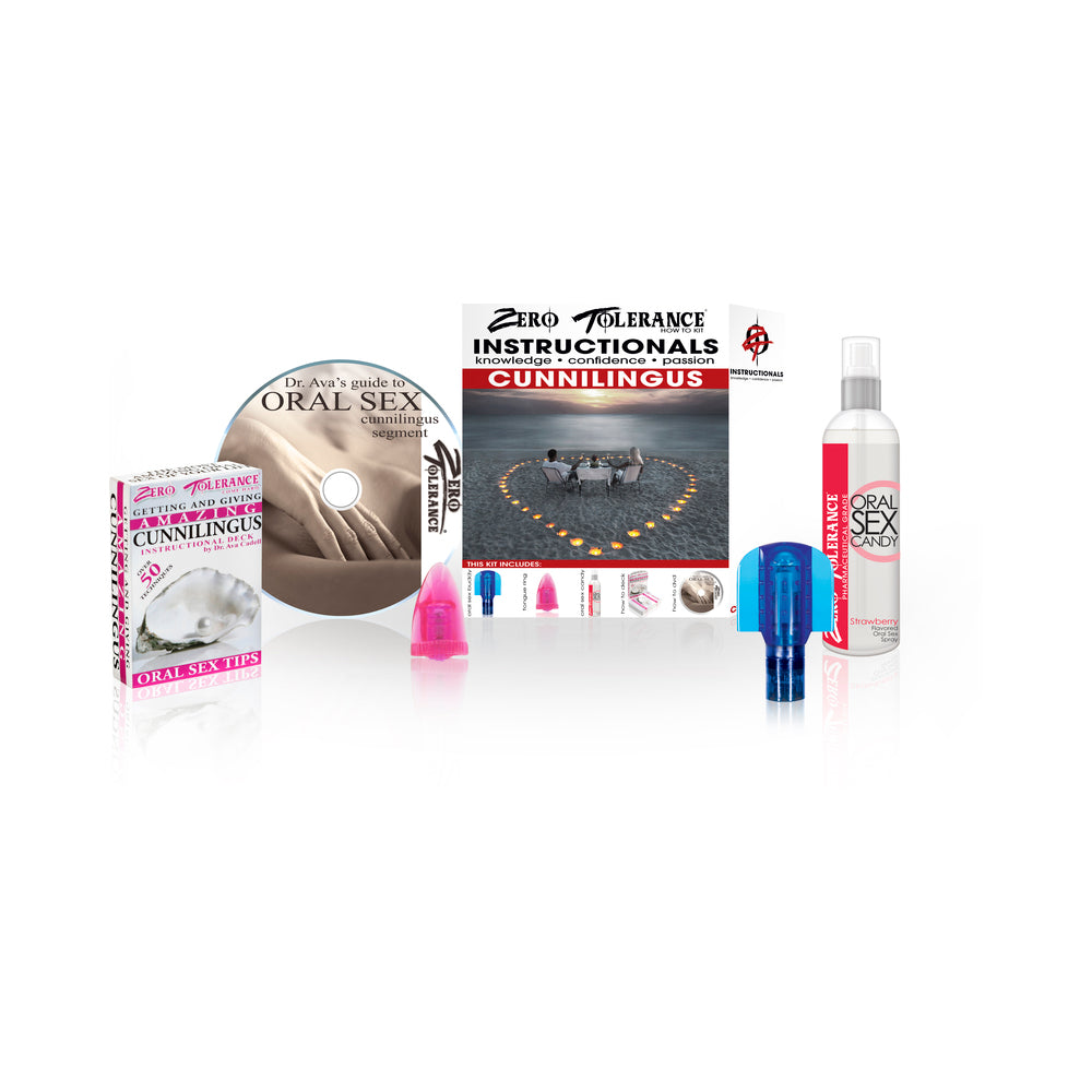 Zero Tolerance Getting & Giving Amazing Cunnilingus Instructional Card Deck - Fantasies Boutique