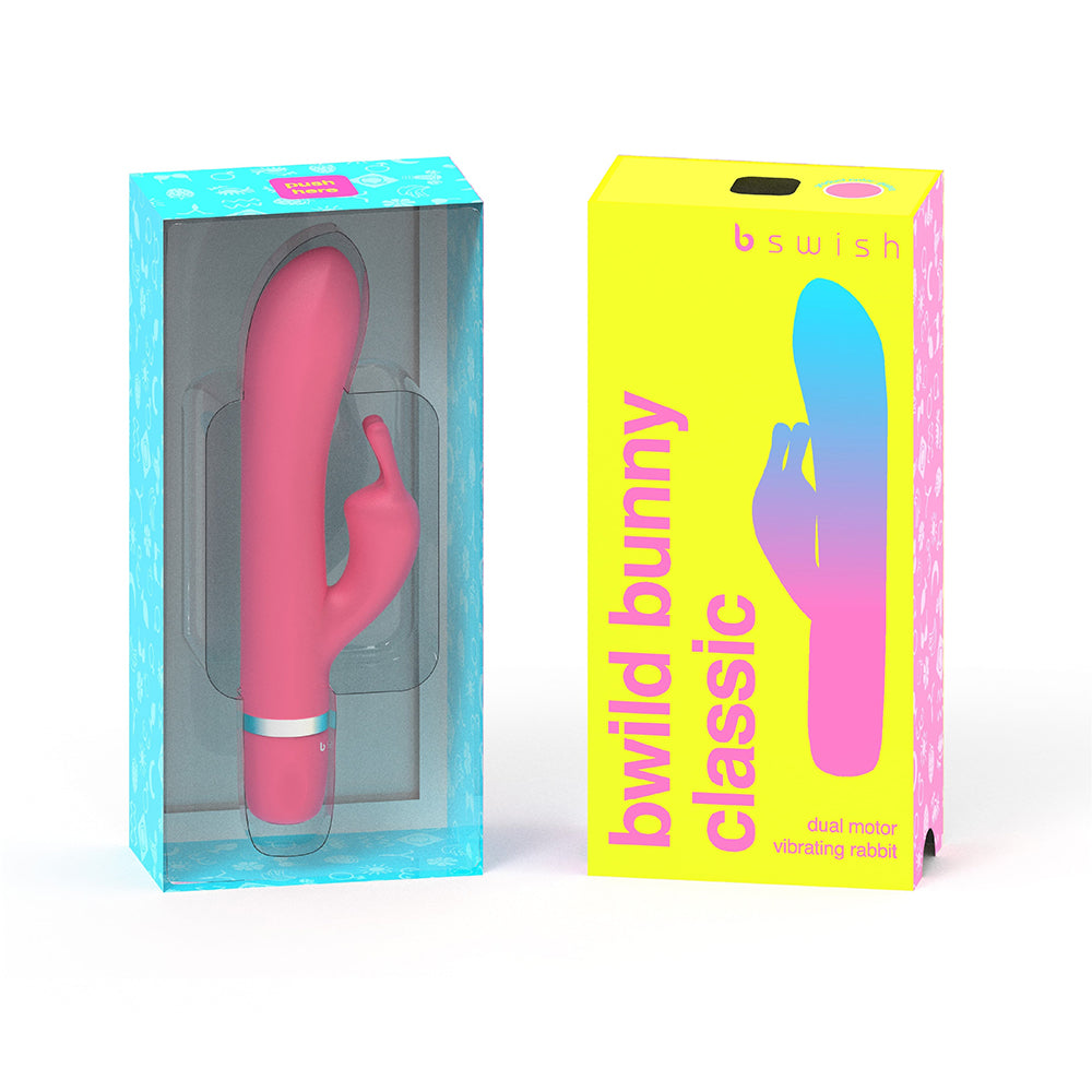 B Swish Bwild Classic Bunny Vibrator Guava - Fantasies Boutique