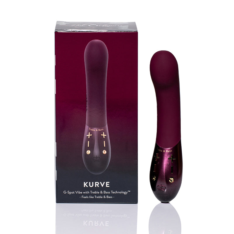 Hot Octopuss Kurve Rechargeable G-Spot Vibrator Plum - Fantasies Boutique