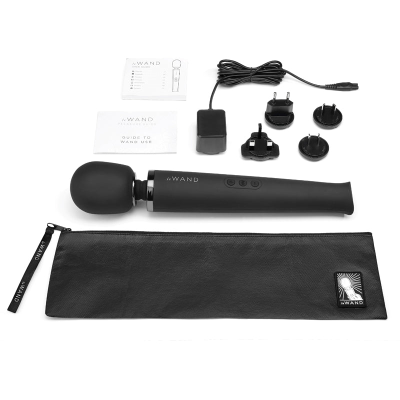 Le Wand Rechargeable Massager Black - Fantasies Boutique