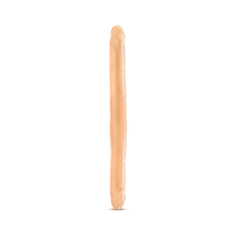 Blush B Yours 16 in. Double Dildo Beige - Fantasies Boutique