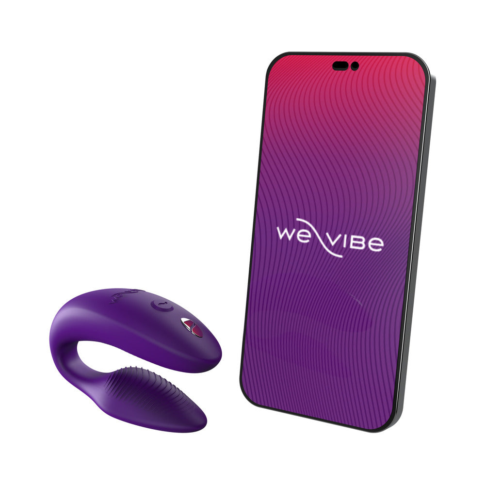 We-Vibe Sync 2 Rechargeable Silicone Couples Vibrator Purple - Fantasies Boutique