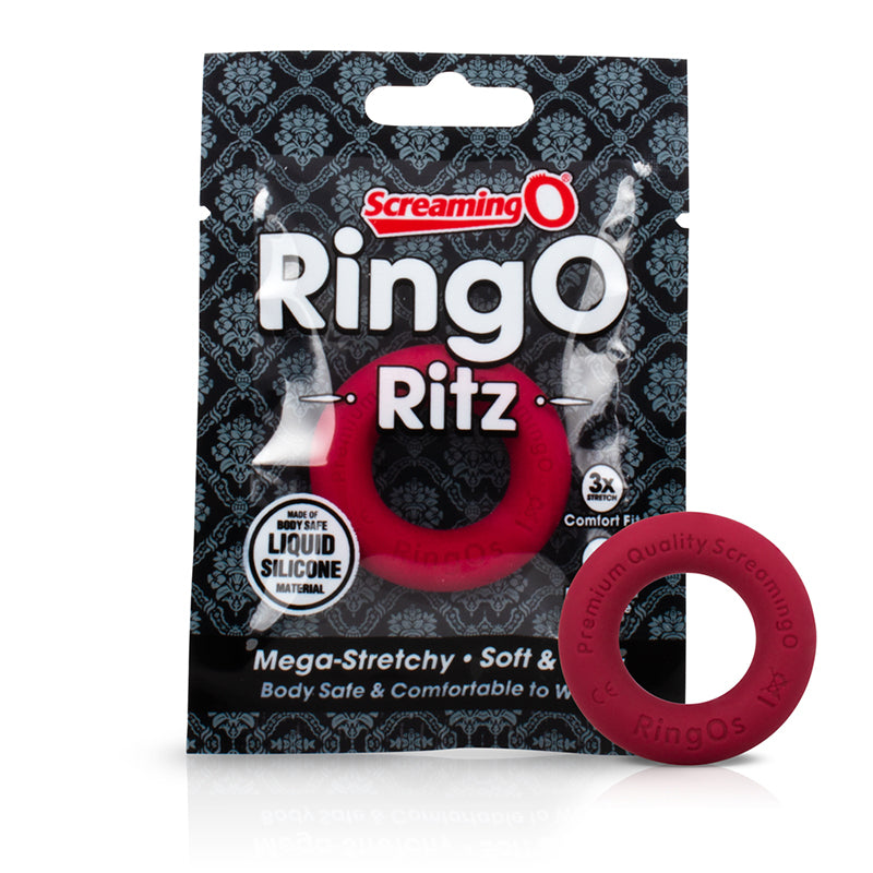Screaming O RingO Ritz - Red - Fantasies Boutique