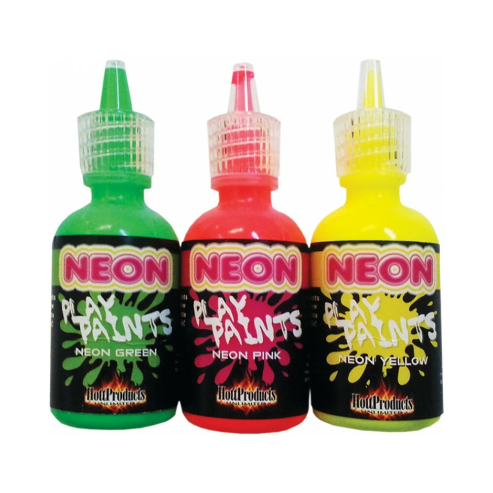 Neon Body Paints 3pk Card - Fantasies Boutique