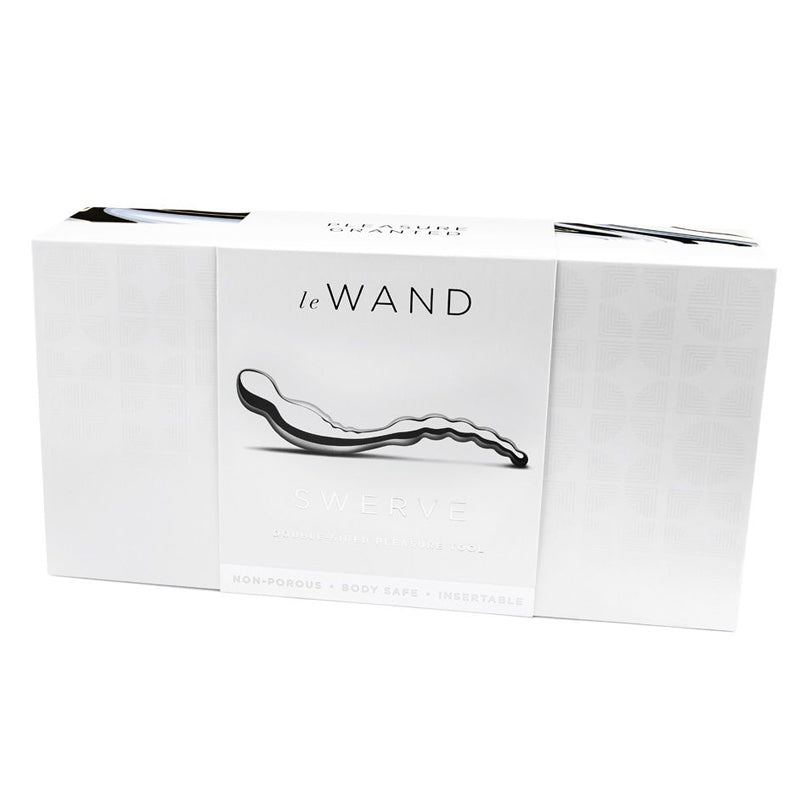 Le Wand Swerve Stainless Steel Massager - Fantasies Boutique