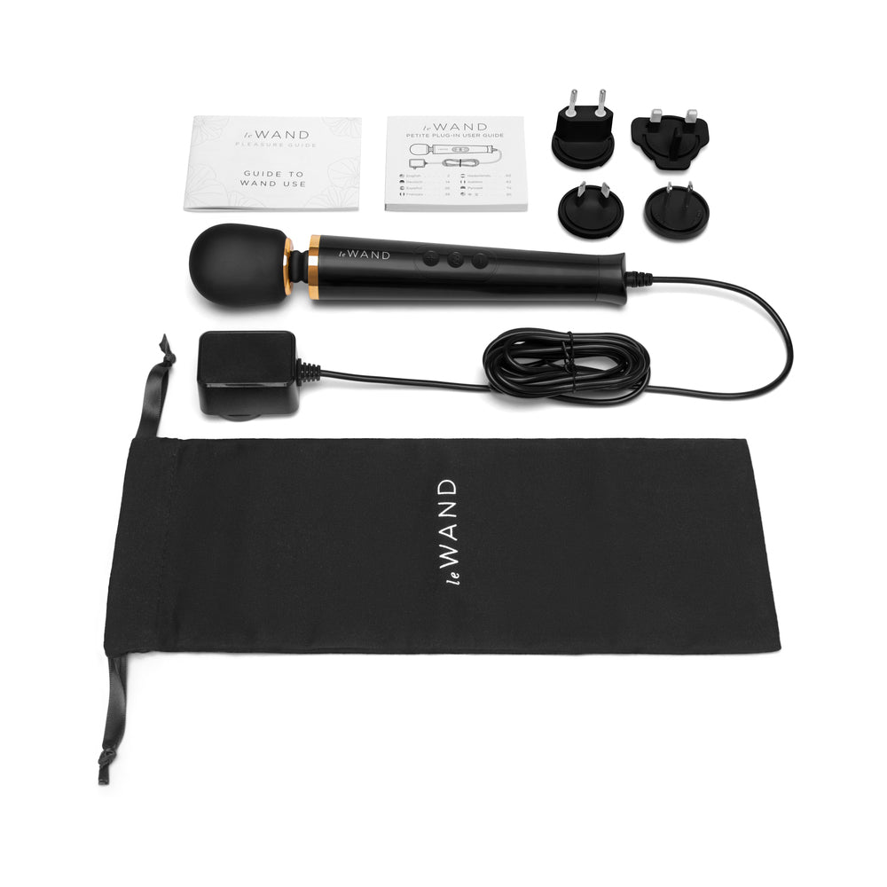 Le Wand Powerful Petite Plug-In Black - Fantasies Boutique