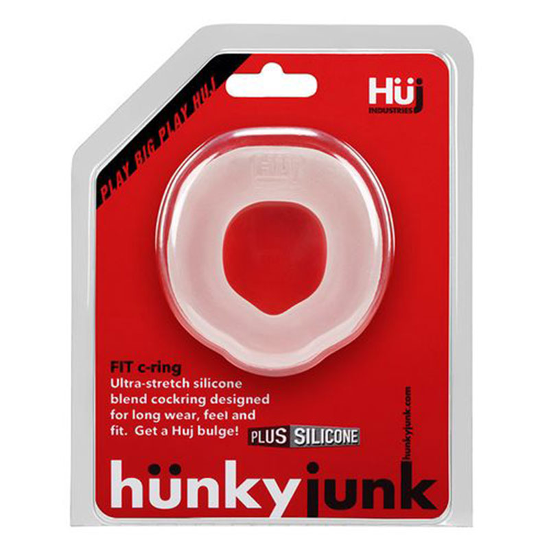 Hunkyjunk FIT ergo c-ring, ice - Fantasies Boutique