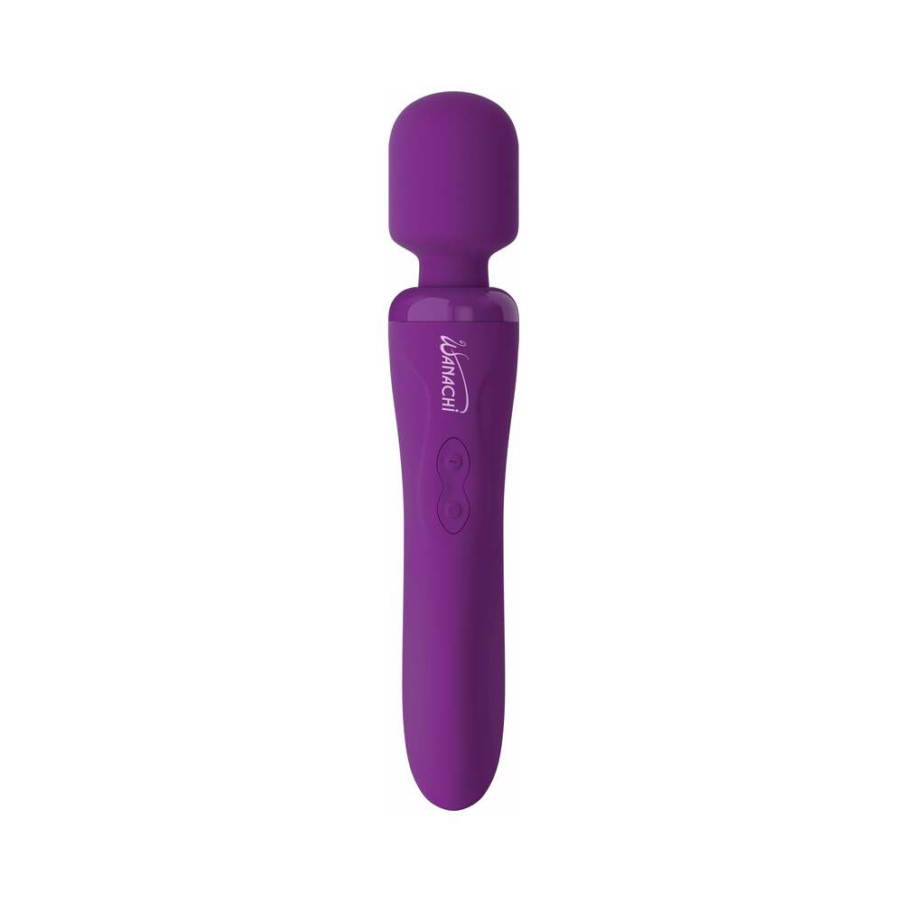 Wanachi Body Recharger Rechargeable Silicone Wand Vibrator Purple - Fantasies Boutique